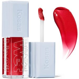 Kosas Wet Lip Oil Gloss in Jaws